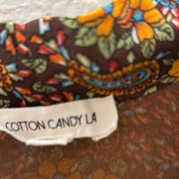 Cotton Candy Multicolor Paisley Midi Dress - Picture 6 of 6